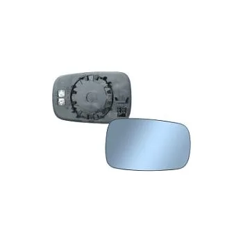 Auto zrcátko Sklo pravého zpětného zrcátka RENAULT LAGUNA II | 2005-2007 | vyhřívané | namodralé | vypouklé | VIEW MAX |