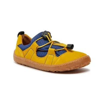 Dívčí obuv Sneakersy Froddo Barefoot Track G3130243-3 S Žlutá 33
