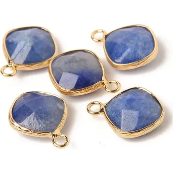 Přívěsek 2-5 ks Přívěsek přírodní kámen na řetízek | přívěsek, šperk - 24 Sodalit , 5 kusů
