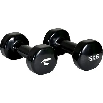 Christopeit Sport Vinyl dumbbells - Beauty Bells 2 × 5 kg