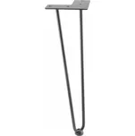 GTV Noha hairpin ARTO s kluzákem, 2 ramena, 10 x 406 mm, černá