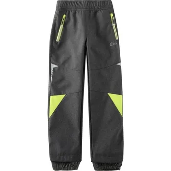 Chlapecké kalhoty DĚTSKÉ SOFTSHELLOVÉ KALHOTY TMAVĚ ŠEDÁ/ ZELINKAVÁ HXD008 VELIKOSTI 92-128 Velikost: 92/98, Barva: Šedo/zelinkavá