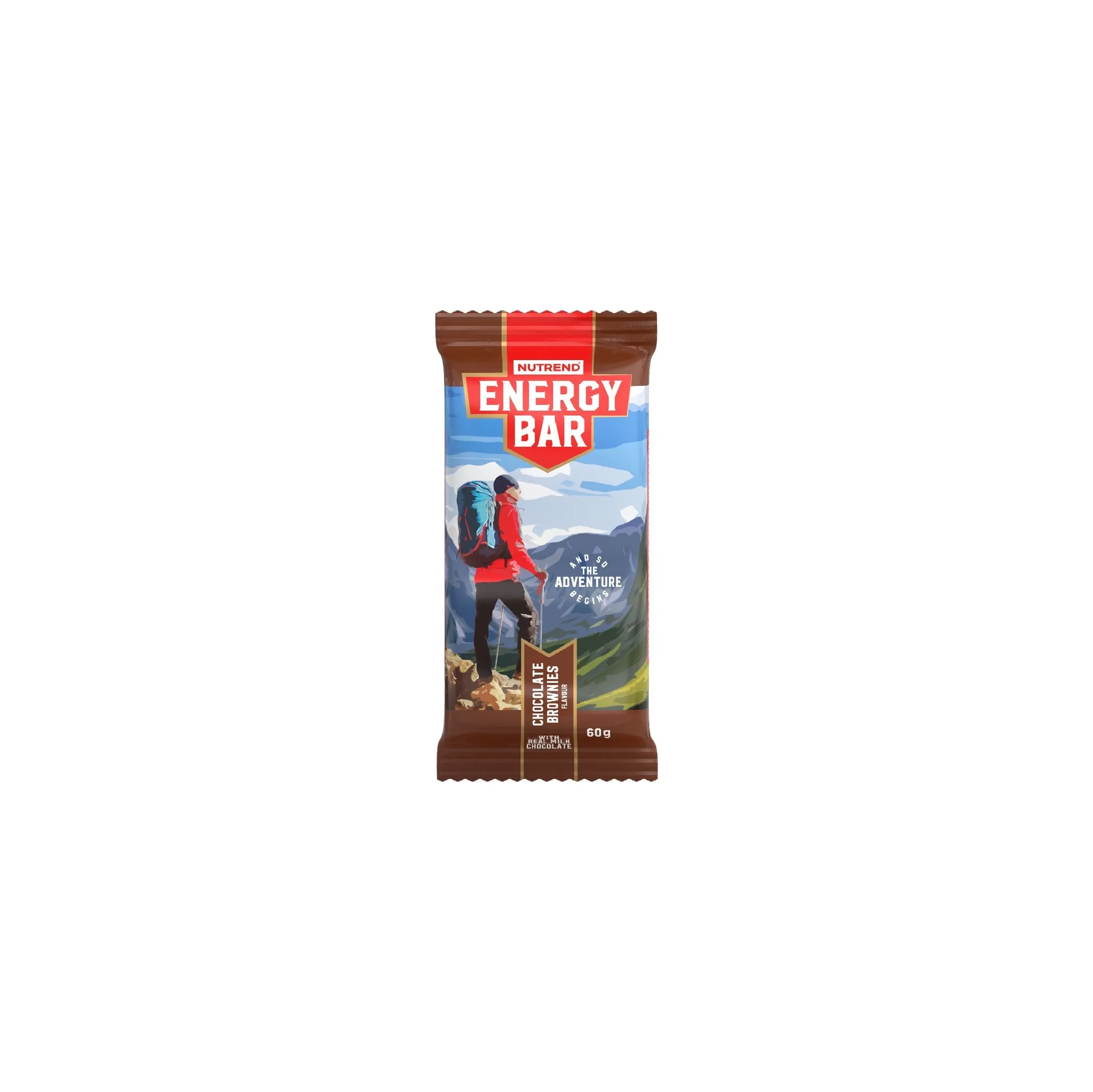 Fotografie 1 -  Nutrend Energy Bar 60 g čokoládové brownies