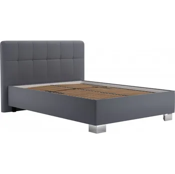 Postel BLANAŘ Čalouněná postel Grace 140x200 Antony šedá, bez matrace