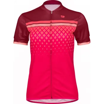 cyklistický dres Dámský dres na kolo Etape Diamond Bordeaux/Ružová 2229322 25/26 L