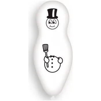 Balónek tvar sněhulák (100ks/bal)