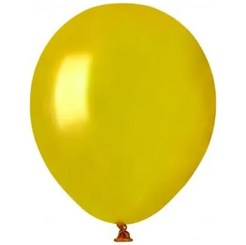 Balónek Balónek metal 13cm/5" #039 zlatý (100ks/bal)