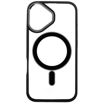 Pouzdro na mobilní telefon Kryt Iron Eye Magnet iPhone 16 černá