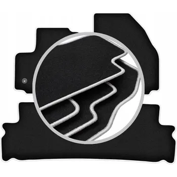 autokoberec Velurové autokoberce Wielganizator 3 ks