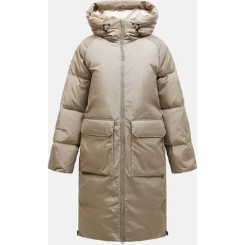 Dámský kabát KABÁT PEAK PERFORMANCE W BLUEBIRD DOWN COAT AVID BEIGE