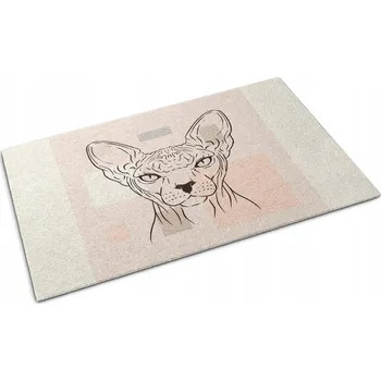 Hotová textilní venkovní rohožka 150 x 100 cm