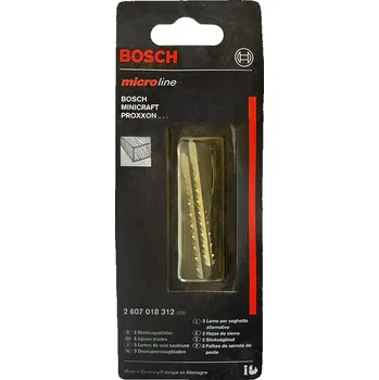 Bosch MIKRO 3 pilové listy hrubé 2607018312 - BS-2-607-018-312