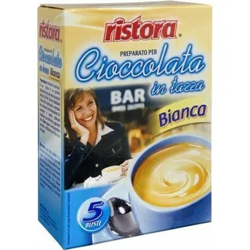 Ristora PACK směs pro přípravu nápoje s příchutí bílé čokolády, 5x23g