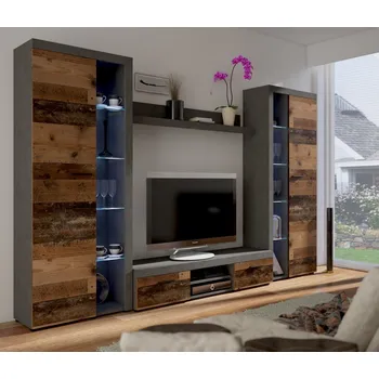 Obývací pokoj FALCO Obývací stěna Rumba XL old style/matera