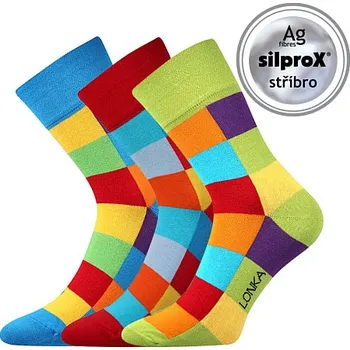 Pánské ponožky Lonka ponožky Decube mix A 3 páry