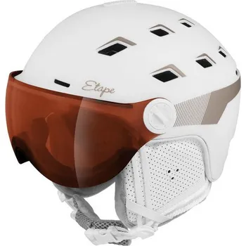 Chránič hlavy Dámská lyžařská helma Etape Madonna Pro bílá/prosecco mat 2332694 25/26 L