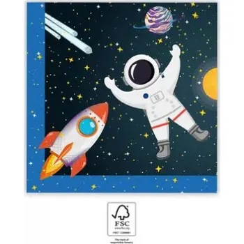 Papírový ubrousek Ubrousky papírové EKO - Vesmír 33x33 cm / 20 ks