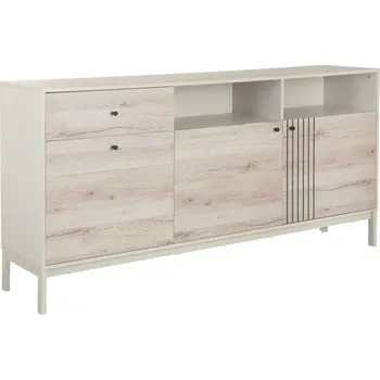 Ložnicová sestava Komoda FROST K1, Dub Alpsky/Off White