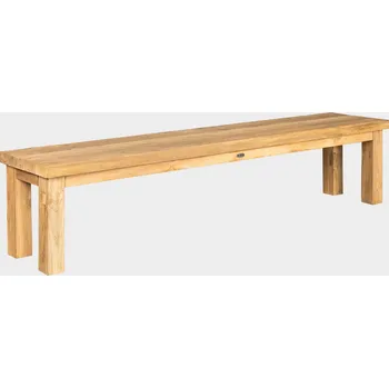 Zahradní lavice FaKOPA FLOSS RECYCLE - lavice z teaku 220 cm