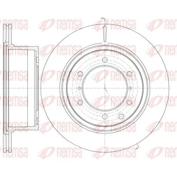 Brzdový kotouč Brzdový kotouč REMSA 61159.10
