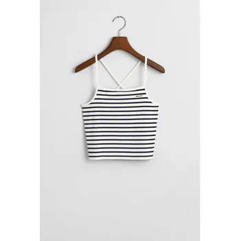Dívčí tričko TRIČKO GANT STRIPED TANK TOP EVENING BLUE