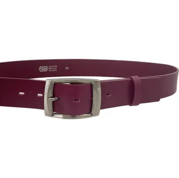 Opasek PENNY BELTS Kožený opasek 4453 fuchsiova - 90 cm