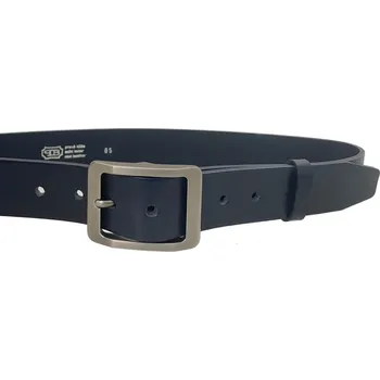 Opasek PENNY BELTS Kožený opasek 15959 modrý - 95 cm