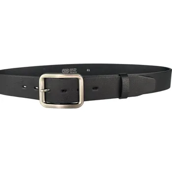 Opasek PENNY BELTS Kožený opasek 4163 černý - 105 cm