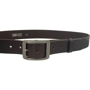 Opasek PENNY BELTS Kožený opasek 159V140 hnědý - 115 cm