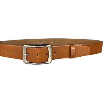 Opasek PENNY BELTS Kožený opasek 16242 hnědý - 110 cm