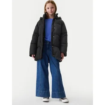 Gap Zimní bunda 523912-00 Černá Regular Fit 6Y