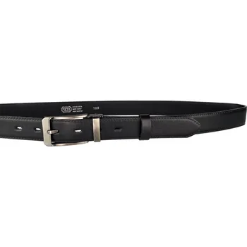 Módní doplněk PENNY BELTS Kožený opasek 30-020-7-60 černý - 105 cm
