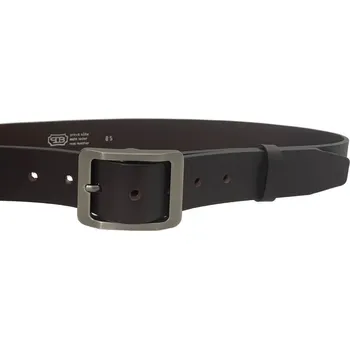 Módní doplněk PENNY BELTS Kožený opasek 15940 hnědý - 85 cm