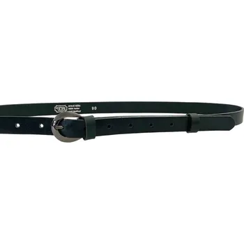 Opasek PENNY BELTS Kožený opasek 20-206-31 zelený - 90 cm
