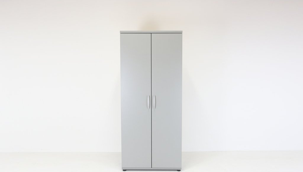 MDD Skříň šatní, MDD, 183x80x38,5 cm, šedá