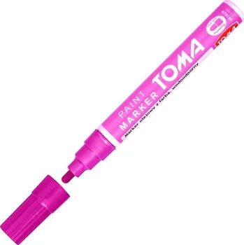 OLEJNY PERMANENTNÍ POPISOVAČ Medium 2.5 mm RŮŽOVÝ FIX voděodolný TOMA