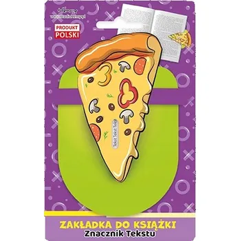 Doplněk ke knize Záložka do KNIHY S Potiskem Pro Děti Záložky do KNIH Pizza Henry