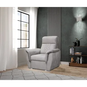 Křeslo FALCO Křeslo Karera světle šedá