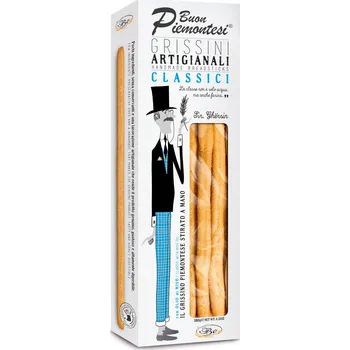 Slaná tyčinka Panificio Bo Italské grissini classici ,Piemonte, výrobce Panificio Bo, 180g