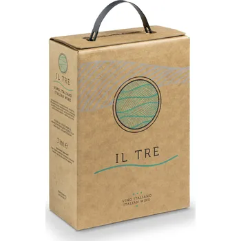 Víno Vitevis Bag in box, IL TRE, Chardonnay, Veneto, Cantine Vitevis, 12%, 3L