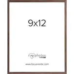FOCUS ROCK rám 9x12 dřevo, ořech