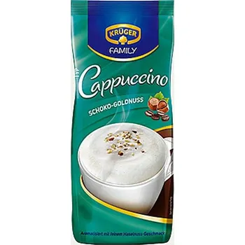 Čokoláda Krüger Cappuccino Čokoláda a oříšek 500 g