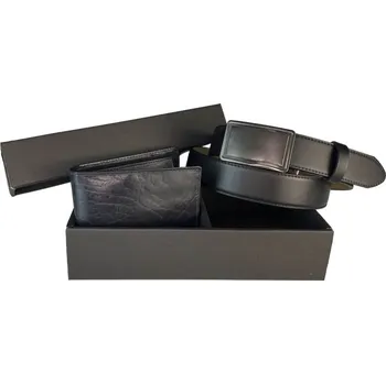 Opasek PENNY BELTS Set koženého opasku 35-020-A7-60 s peněženkou - 95 cm