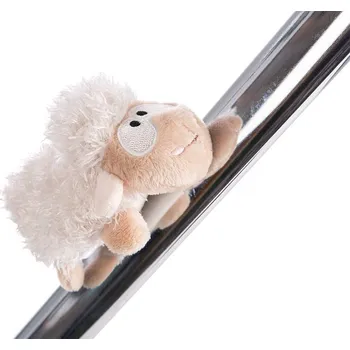 Dekorativní magnet NICI Plyšová magnetka 11 cm ovečka