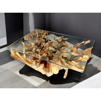 Stolička FaKOPA stolek-teakovy-koren