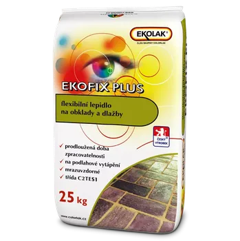 Tmel EKOFIX PLUS - flexibilní lepidlo 25KG (flexibilní mrazuvzdorná lepicí směs)
