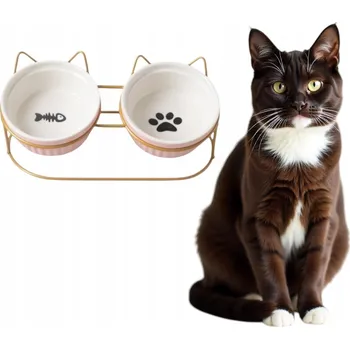 Miska pro psa Sada tří keramických misek na krmení Stimex 600 ml