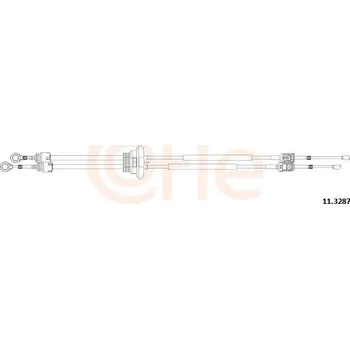 Převodovka Tazne lanko, rucni prevodovka COFLE 11.3287