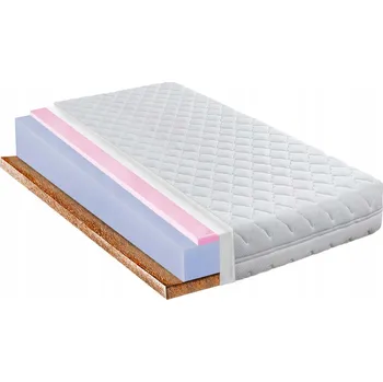 Matrace Pěnová matrace H5 160x200 HR a kokos tvrdá, polský odolná proti opěrám 30 cm
