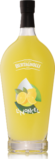 Limoncel, citronový likér, Distilleria Bertagnolli 0,7L, 28% Vol.
